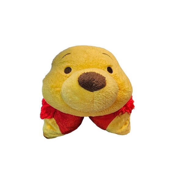 Winnie the Pooh Disney Pillow Pet 18" Plush Stuffed Toy Bear Yellow Red Soft - Picture 16 of 16